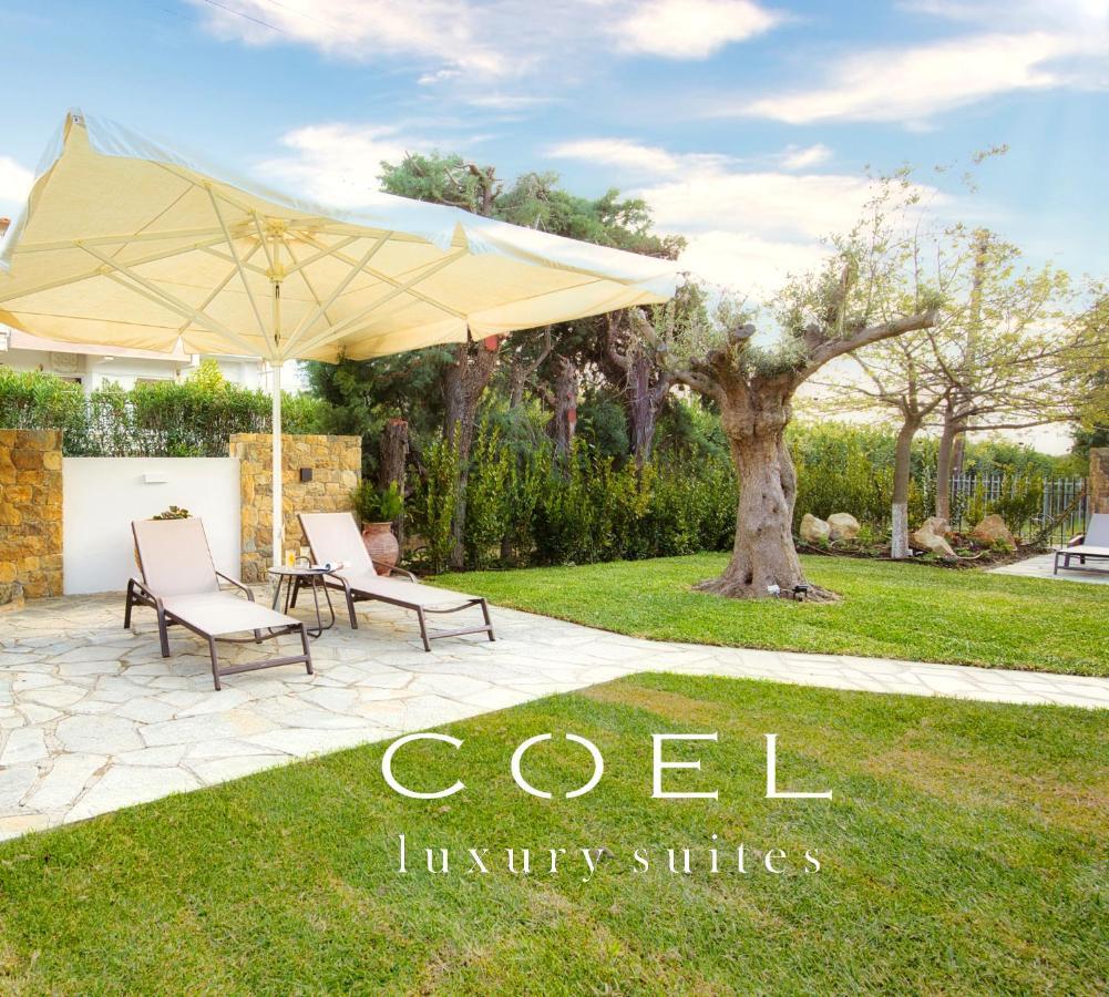 Coel Luxury Suites By Rentalspro Services - Potidea Halkidiki ネア・ポティダイア エクステリア 写真